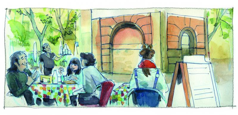 Urban Sketching - das große Ganze in lebendigen Skizzen