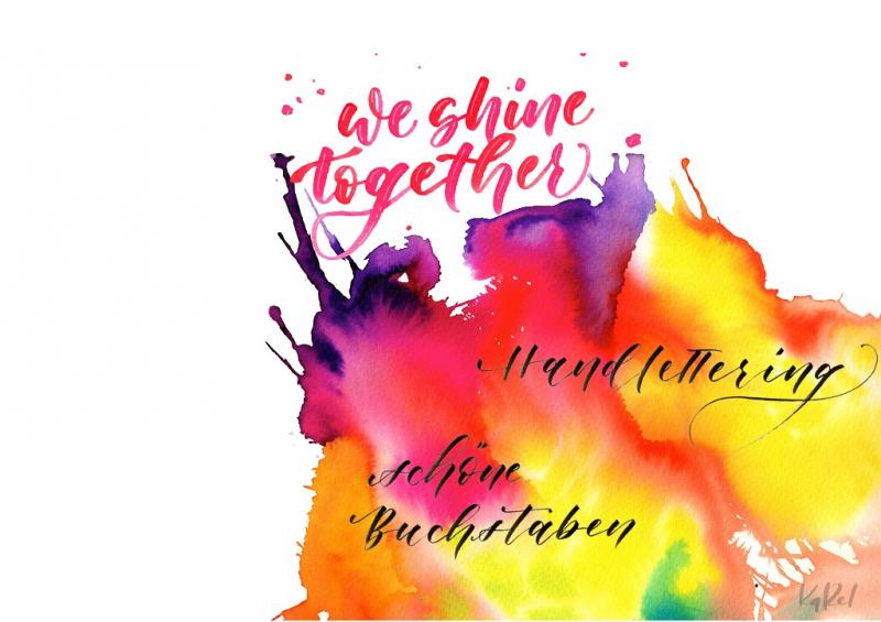 Lust auf schöne Buchstaben? Handlettering